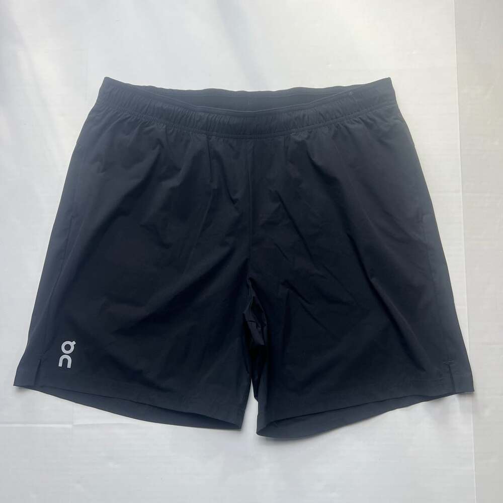 On Running 7" Core Shorts Men's Size Large Black